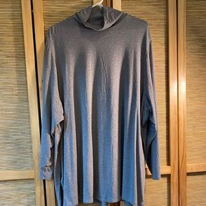 Heather gray J.Jill turtleneck tunic